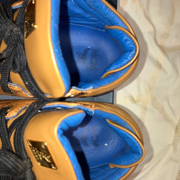 MCM Visetos Womens Sneakers - Picture 4 of 9